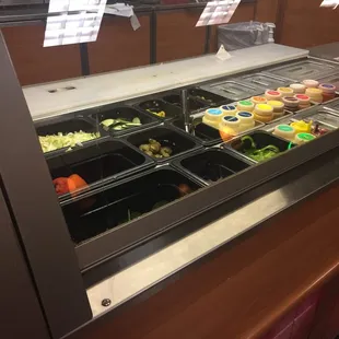 salads, interior