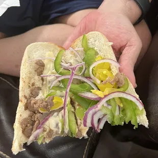 Other half of the $11 sandwich