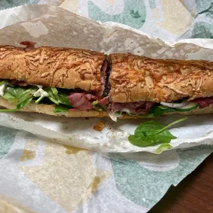 Foot long pastrami