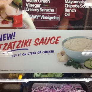 Note to self: bad idea to add watery Tzatziki Sauce on my tasteless veggie delight sandwich.