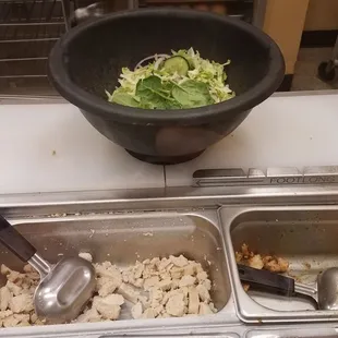 Before Chopped Salad started