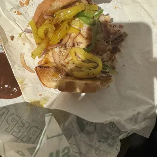 Teriyaki blitz... where's the meat?