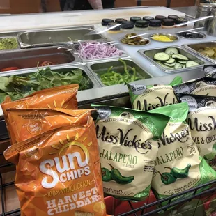 Fresh veggies, I want them all