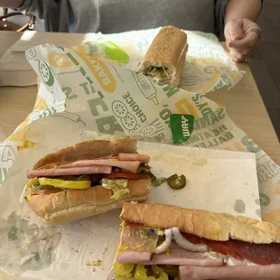 #18 The Ultimate B.M.T.- for me ##15 Titan Turkey for her.