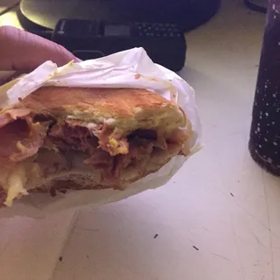 Pastrami sandwich