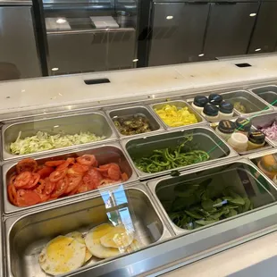 salads, interior