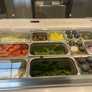 salads, interior