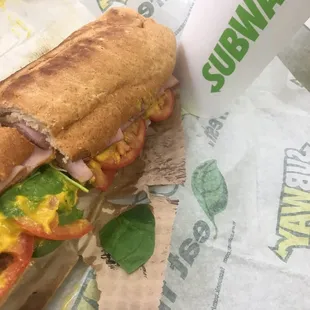 Lots of tomatoes and lots of mustard!...just the way I like it!