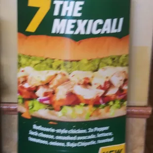 a sign for the mexican subway