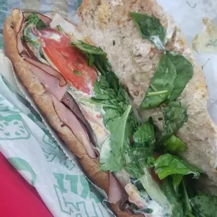 Footlong Subway Club on wheat; next time I&apos;ll request extra onions