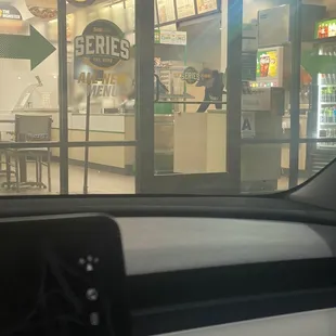 The one at the counter couldn't assist us ‍