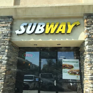 The front of the store