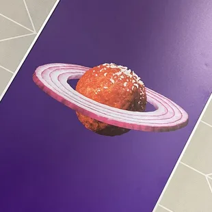 a picture of a planet with a ring around it