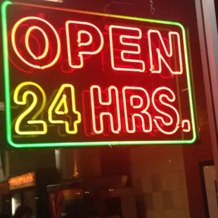 Open 24/7!!!!