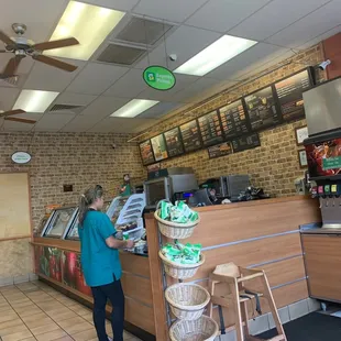 Lunch rush just finished