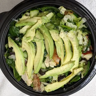 Chicken and bacon ranch protein bowl.