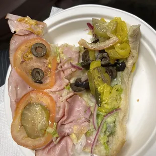 $10 black forest ham with avocado