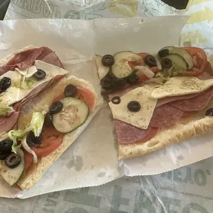 BMT....loaded with lettuce.