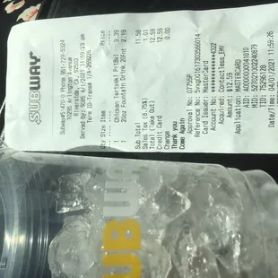 The $2.19 cup of ice