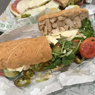 Italian B.M.T. and Grilled Chicken
