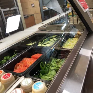salads, interior