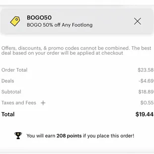 Deal NOT 50%off