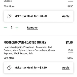 My order items online