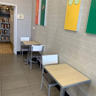 Clean new tables