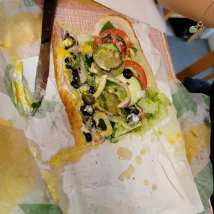 Cold cut with mayo/must