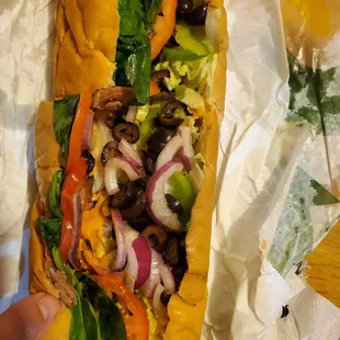 Steak and cheese ft long