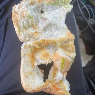 Amazing right no sauce