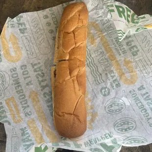 Ordered online and so they thought they could scam and give me almost nothing. Thought I got bread