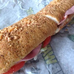 Non-Toasted Foot-Long Cold Cut Combo