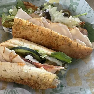 #12 #12 Sliced Avo Turkey Cali Club-