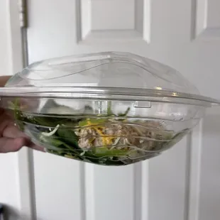 1/3 of a salad for the price of a full.