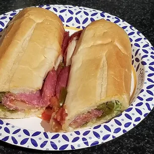 Genoa and Cheese sub.  Very delicious!
