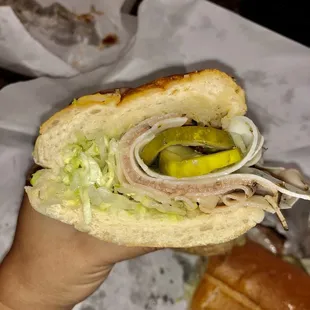 Statue of Liberty Sandwich