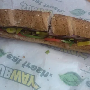 Footlong blackforest ham 5.25