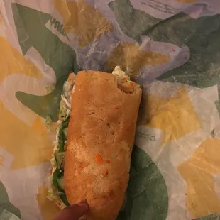 Very hard bread could barely bite into it