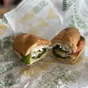 Number #12 Sliced Avo Turkey Cali Club-