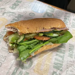 6 inch Oven Roasted Turkey &amp; Ham