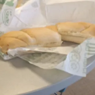 Foot-long cheesesteak