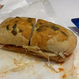 Honey Sriracha Sandwich, a special of the day.