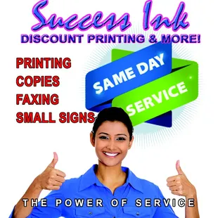 Same Day Service Available!