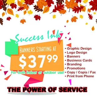 Banners for all occasions!