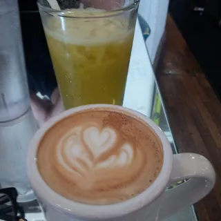 Rosemary Caramel Latte