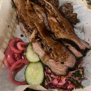 Barbecue Brisket Plates