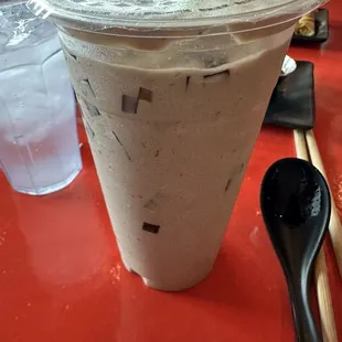 Toffee coffee boba