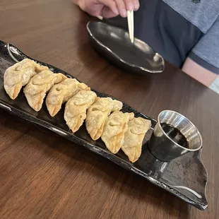 Crispy chicken dumpling