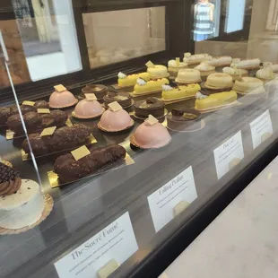 Current treats display case at the front of store (Oct 2024)